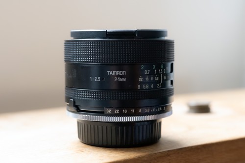 Tamron 24mm wide angle - tamron, f2.5