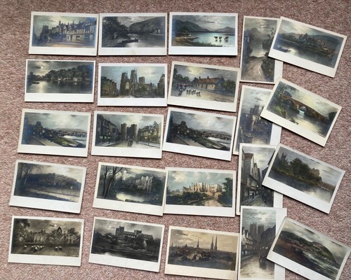 Chic series postcards - x,