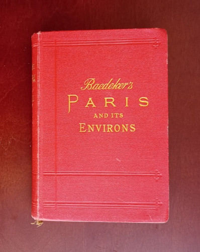 Baedeker paris and - paris, it's