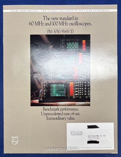 Original fluke philips pm - fluke, &
