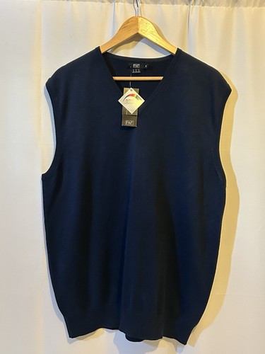 Navy sleeveless sweater - f&f,