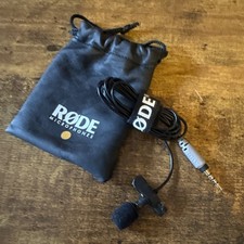 Rode SmartLav+ Plus lavalier condenser microphone clip-on lapel mic 3.5mm TRRS