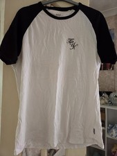 FCUK Mens XXL White T Shirt