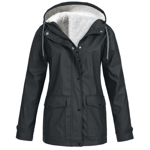 Womens fleece hooded parka - fleece,