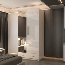 Modern High Gloss 2-Door