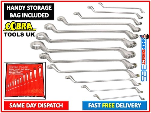 Ring spanner wrench set 12pc - ring,