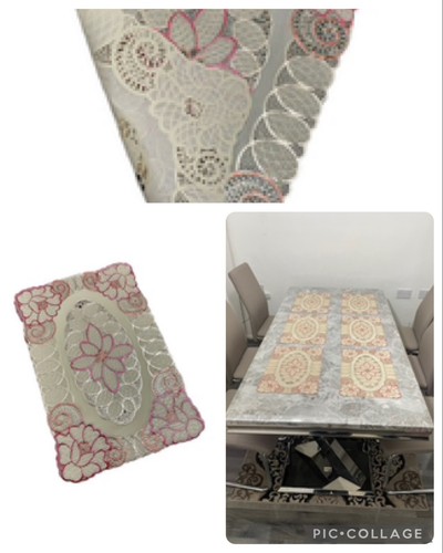 Pvc colour rectangle lace - rectangle,