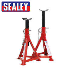 Sealey Axle Stands Pair - 2.5t per stand Double Pin securing 345mm-505mm Height