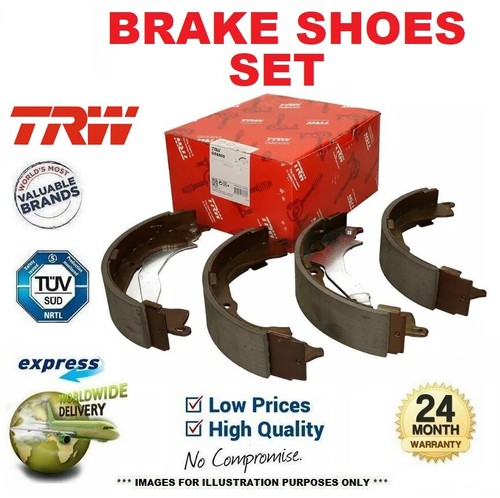 Rear axle brake shoes set - rear,