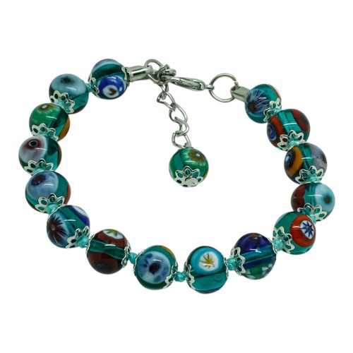 Murano glass bracelet green - murano,