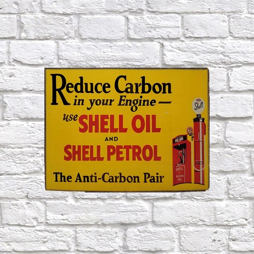 Shell oil retro - oil,, tin
