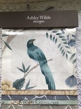 Ashley Wilde Kyoto Gardens Fabric Sample Book Multi Colours 7 Designs Crafts