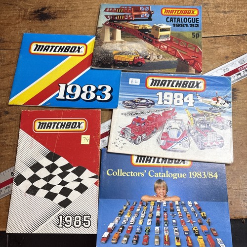 Matchbox catalogues - x,
