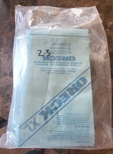 Oreck vacuum bags - vacuum,