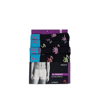 Ex N3XT Mens Boxers 4pk A Front Cotton S M L XL XXL NEW Dinosaur