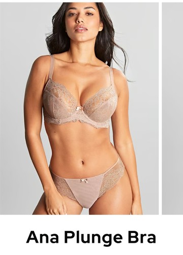 36f panache ana plunge bra - panache,