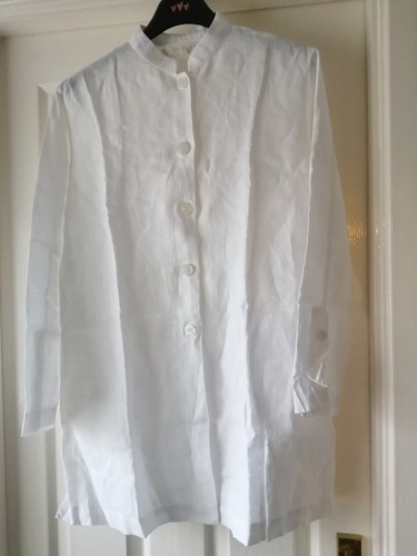 Bnwot kate barton - white, linen