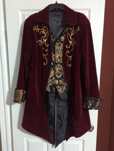 Men gothic steampunk velvet - gothic,