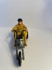  hotwheels rrrumblers 3 SQUEALER YELLOW SEAT BLACK HANDLE BARS TAN TOP HAT RIDER