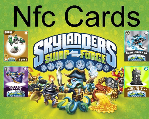 Skylanders nfc cards - skylanders,