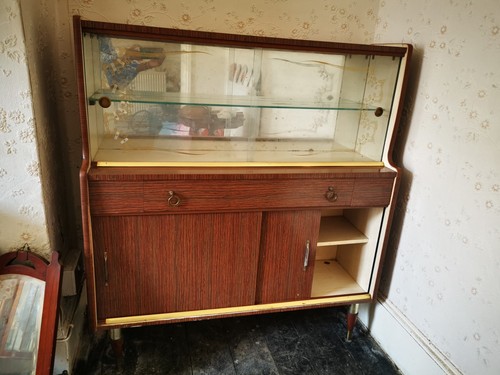Vintage retro teak sideboard - vintage,