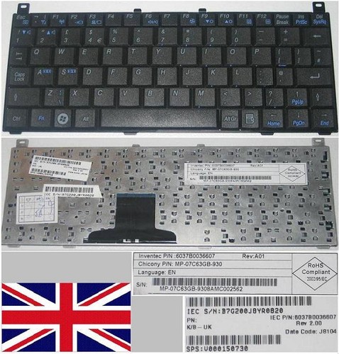 Keyboard qwerty toshiba - keyboard,