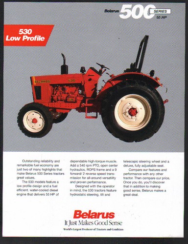 Belarus 530 low profile 56hp - "530, profile"