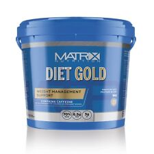 MATRIX NUTRITION DIET GOLD PROTEIN POWDER WEIGHT LOSS SUPPLEMENT - 5KG