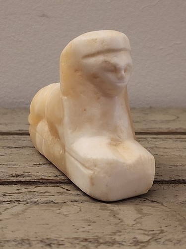 Vintage hand carved alabaster - vintage, hand-carved