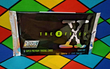 The X-Files - Series 1 - Sealed Trading Card Pack (6 cards) - Topps 1996