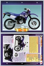 Yamaha DT125R - 2001 - Off-Road - Atlas Motorbike Fact File Card