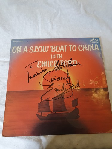Emile ford a slow boat - emile,