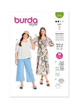 BURDA 5741 DRESS  BLOUSE