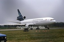 Aircraft Slide - Garuda Indonesia DC-10 PK-GIF @ LGW 14.04.1988      (A128)