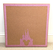 Handmade Pink Vinyl Decorated