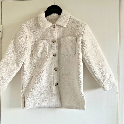 Matalan girls cream borg - girls,