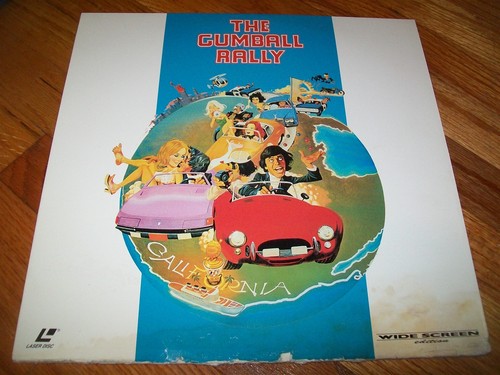The gumball rally laserdisc - the, ld