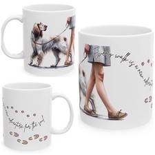 11oz Ceramic English Setter Mug, Dog Design, Birthday Gift, Coffee Mug, Tea Mug