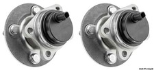 2 x Rear Wheel Bearing & Hub