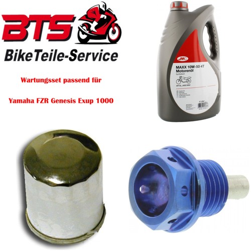 Set oil filter drain - 4l, plug