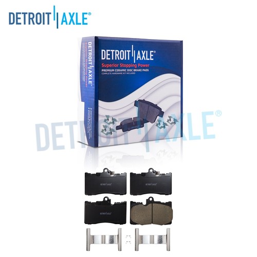 Front ceramic brake pads for - ceramic,
