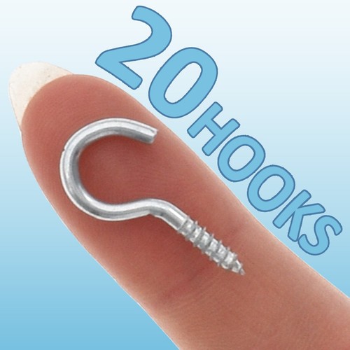 Tiny screw hooks - tiny,