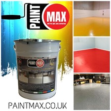 GARAGE FLOOR PAINT - CONCRETE FLOOR PAINT - FACTORY FLOOR PAINT - PAINTMAX PRO
