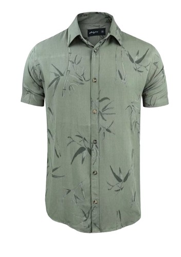 Mens viscose hawaiian shirt - viscose,