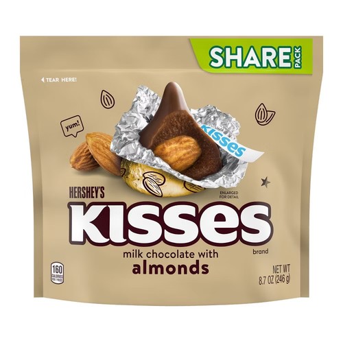 Hershey kisses milk - hershey’s,