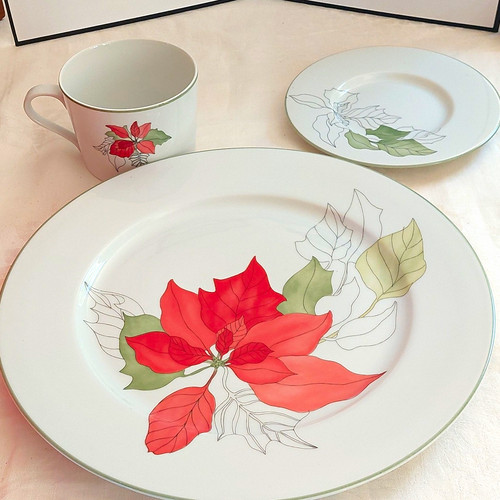 Poinsettia block spal - poinsettia,