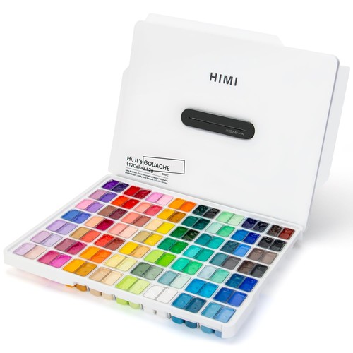 Himi gouache paint set - himi, 112