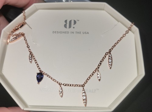 Necklace sapphire - necklace,