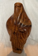 Vintage Hand-Carved Burl Wood