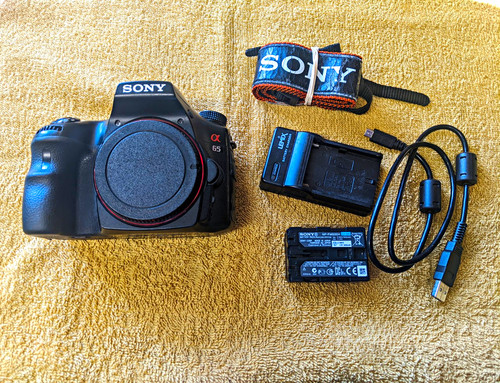 Sony alpha slt - slt, a65v
